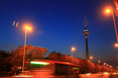 Night streetのeditorial素材