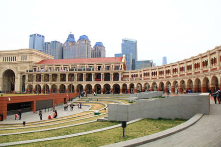 Retro architectural featuresのeditorial素材