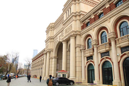 Retro architectural featuresのeditorial素材