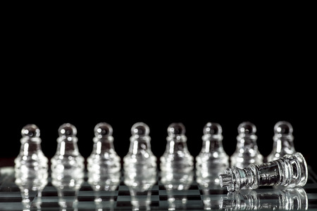 Cornered by the leader will be the final defeat.の写真素材