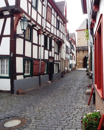 Lonely Alley, Bad M?nster Eifel, Germany 2014のeditorial素材