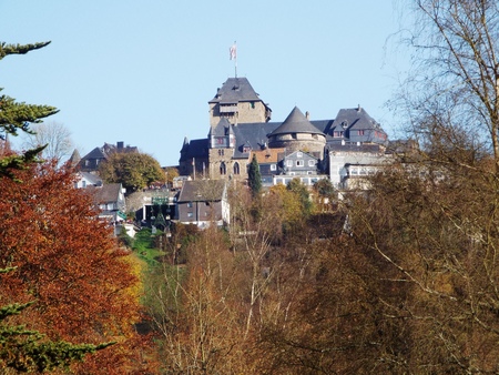Schloss Burg, Solingen, Germany 2014 Castle Burg an der Wupper in Solingen Which the seat of the Earl of Mount.のeditorial素材