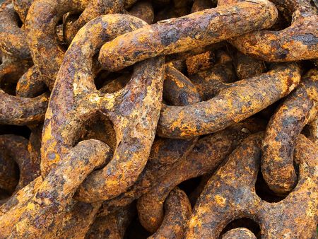 Rusty and Crusty Old Anchor Chain