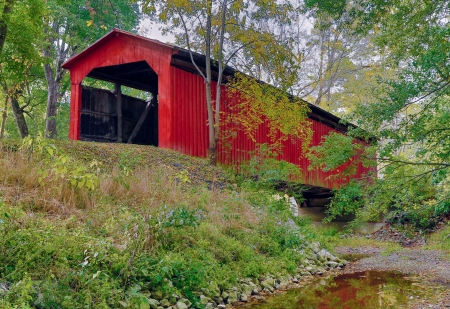 Cornstalk Covered Bridge