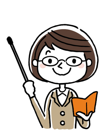 Female teacherのイラスト素材