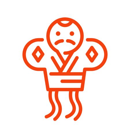 kite: New Year illustrations, icons, for New Year's cardsのイラスト素材