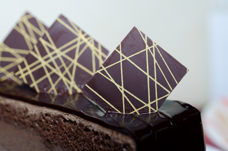 chocolate cakeの写真素材