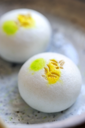 Japanese sweetsの写真素材