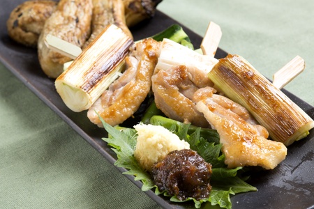 Grilled chickenの写真素材
