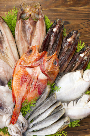 Raw fishの写真素材