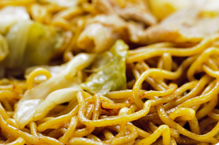 noodles close upの写真素材