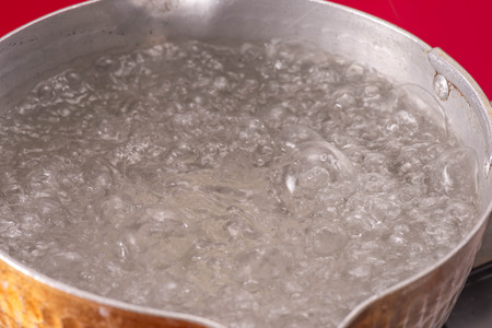 Hot waterの写真素材