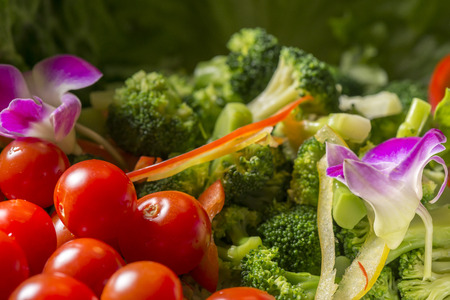 Tomato saladの写真素材