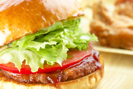 Hamburgerの写真素材