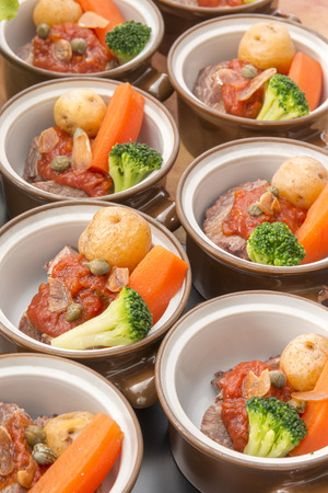 Boiled vegetablesの写真素材