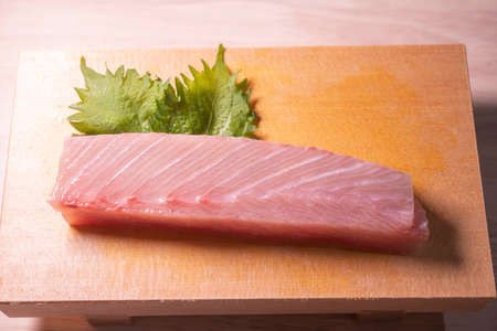 Fresh and delicious yellowtail fillet