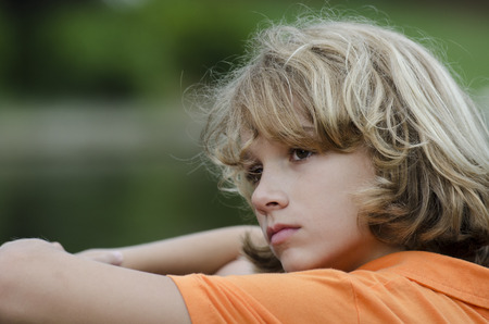 Close up of a handsome young manの写真素材