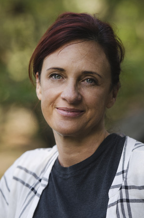 adult, attractive, autumn, beautiful, beauty, casual, caucasian, cheerful, closeup, fall, female, happy, healthy, lady, leisure, lifestyle, model, natural, nature, outdoor, outdoors, outside, portrait, pretty, redhair, smile, style, woman, womenの写真素材