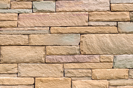 Block Stone Wall Backgroundの写真素材