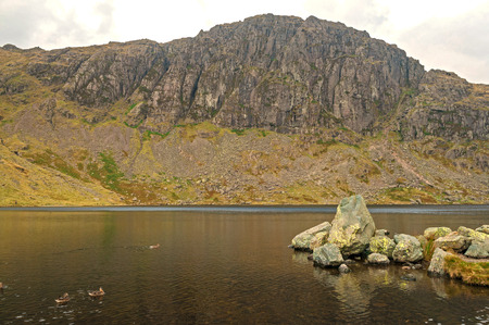 Pavey Ark, Jacks Rack,Stickle Tarnの写真素材