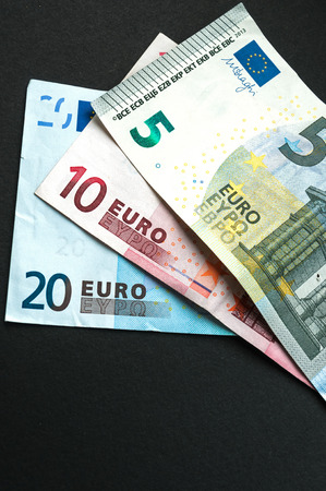 European Currency Euro Banknotesの写真素材