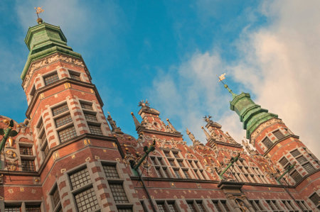 Great Armoury Tenement House, Gdansk, Polandのeditorial素材