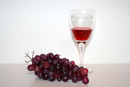 Image of wine and grapesの写真素材