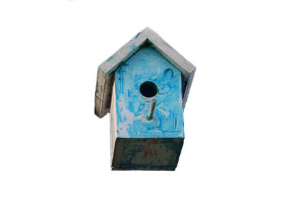 Image of old bird houseの写真素材