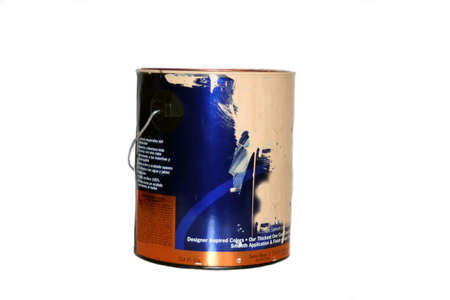 Used paint can