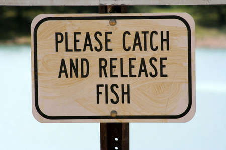 Fishing Signの写真素材