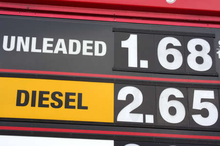 Low gas pricesの写真素材
