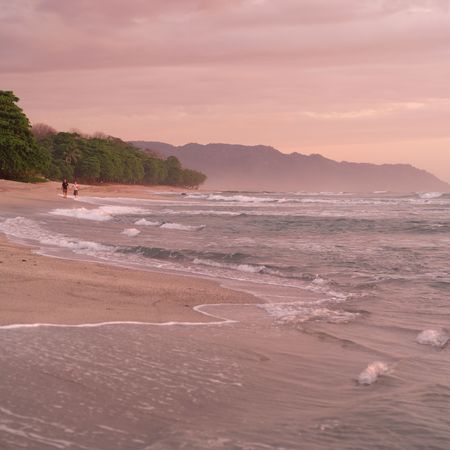 Malpais in Costa Rica,Coast of Costa Ricaの写真素材