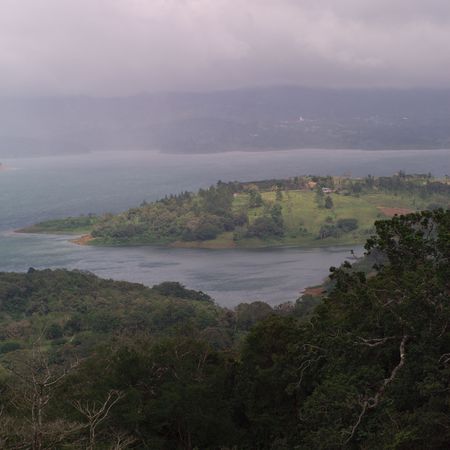 Lake Arenal Costa Rica,Costa Rican landscapeの写真素材