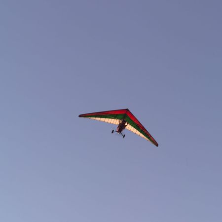 Costa Rica,Hang Glider in Costa Ricaの写真素材
