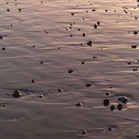 Costa Rica,Rocks on the beach in Costa Ricaの写真素材