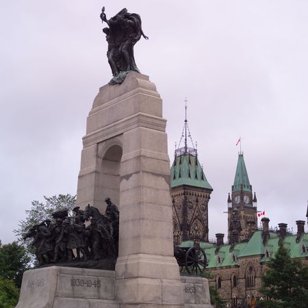 Ottawa Ontario Canada,War Memorialのeditorial素材