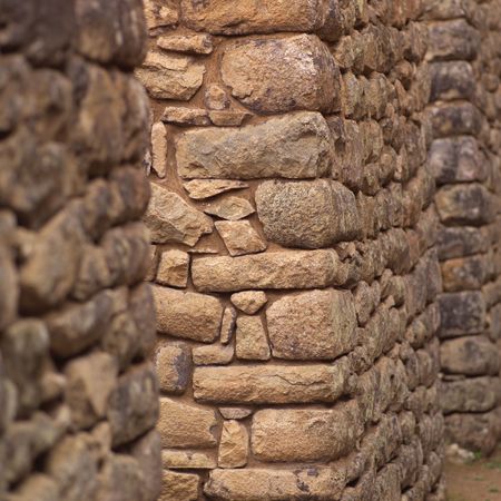 Peru - Machu Picchu, Ancient Ruins in Machu Picchuの写真素材