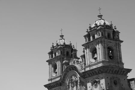 Peru, Church in Peruの写真素材