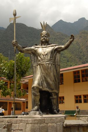 Peru, Statue in Peruの写真素材