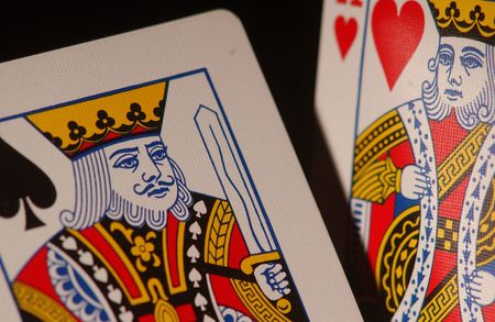 Card Game of Poker,Playing Cardsのeditorial素材