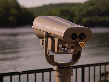 Branson Missouri, Binocularsの写真素材