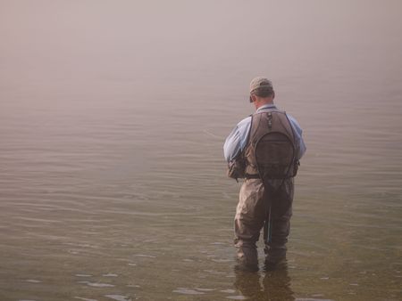Branson Missouri, Man fishing