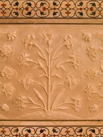 Taj Mahal, Agra Indiaの写真素材