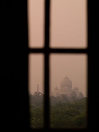 Taj Mahal, Agra Indiaの写真素材