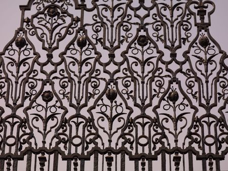 Decorative gate in Delhi India