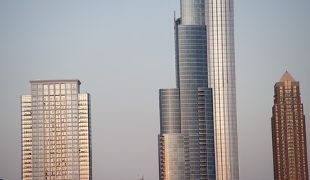 Chicago Skylineの写真素材