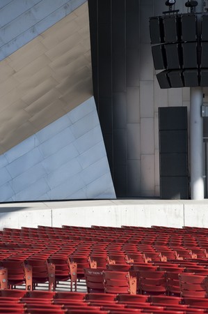 Chicago, The Pritzker Pavilionのeditorial素材