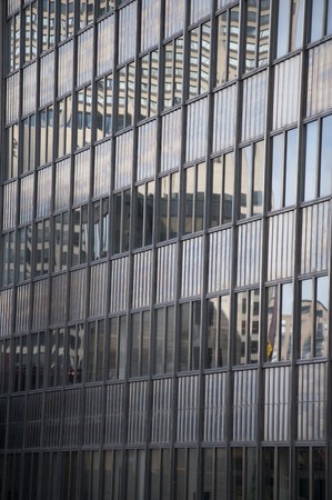 Chicago Building Windowsの写真素材