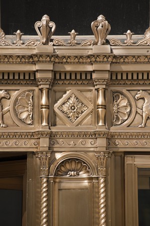 Chicago, Metallic Wallの写真素材