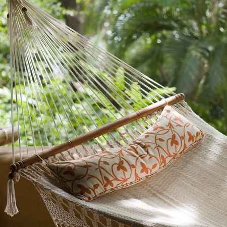 Hammock at Florblanca Resort in Costa Ricaの写真素材